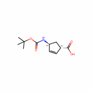 Trans-(1S,4S)-4-Boc-aMino-2-Cyclopentene-1-carboxylic acid