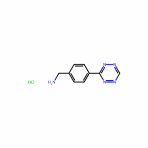 (4-(1,2,4,5-Tetrazin-3-yl)phenyl)methanamine hydrochloride (1:?)