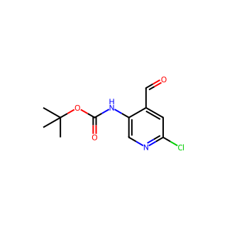 tert-Butyl 6-chloro-4-formylpyridin-3-ylcarbamate