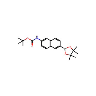 (6-((tert-Butoxycarbonyl)amino)naphthalen-2-yl)boronic acid pinacol ester