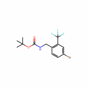 tert-Butyl (4-bromo-2-(trifluoromethyl)benzyl)carbamate