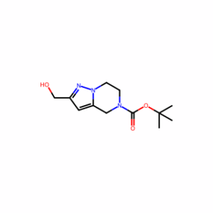 TERT-BUTYL 2-(HYDROXYMETHYL)-6,7-DIHYDROPYRAZOLO[1,5-A]PYRAZINE-5(4H)-CARBOXYLATE