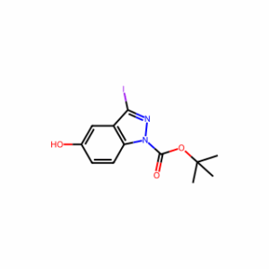 tert-Butyl 5-hydroxy-3-iodo-1H-indazole-1-carboxylate