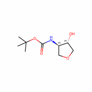 tert-Butyl ((3R,4S)-rel-4-hydroxytetrahydrofuran-3-yl)carbamate