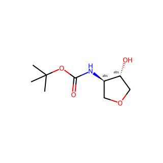 tert-Butyl ((3R,4S)-rel-4-hydroxytetrahydrofuran-3-yl)carbamate