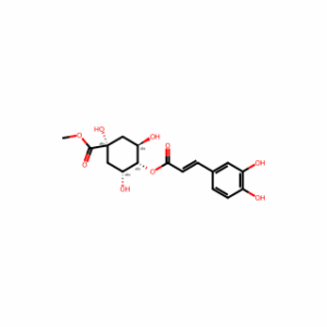 Methyl (1S,3R,4S,5R)-4-(((E)-3-(3,4-dihydroxyphenyl)acryloyl)oxy)-1,3,5-trihydroxycyclohexane-1-carboxylate