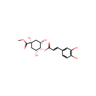 Methyl (1S,3R,4S,5R)-4-(((E)-3-(3,4-dihydroxyphenyl)acryloyl)oxy)-1,3,5-trihydroxycyclohexane-1-carboxylate