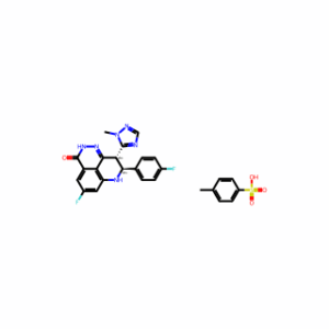 (8S,9R)-5-Fluoro-8-(4-fluorophenyl)-9-(1-methyl-1H-1,2,4-triazol-5-yl)-8,9-dihydro-2H-pyrido[4,3,2-de]phthalazin-3(7H)-one tosylate
