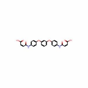 (2Z,2′Z)-4,4′-(((1,3-Phenylenebis(oxy))bis(4,1-phenylene))bis(azanediyl))bis(4-oxobut-2-enoic acid)