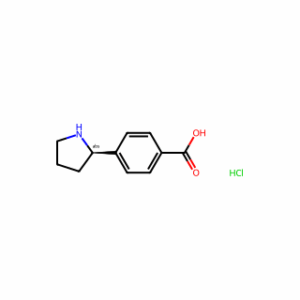 (R)-4-(Pyrrolidin-2-yl)benzoic acid (hydrochloride)
