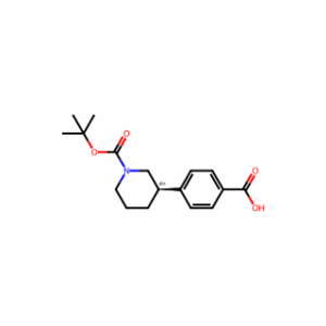 (R)-4-(1-(tert-Butoxycarbonyl)piperidin-3-yl)benzoic acid