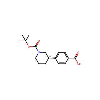 (R)-4-(1-(tert-Butoxycarbonyl)piperidin-3-yl)benzoic acid
