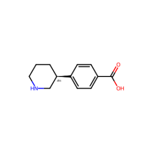 (S)-4-(Piperidin-3-yl)benzoic acid