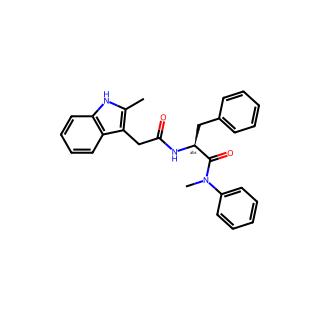 (S)-N-Methyl-2-(2-(2-methyl-1H-indol-3-yl)acetamido)-N,3-diphenylpropanamide