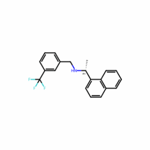 (R)-1-(Naphthalen-1-yl)-N-(3-(trifluoromethyl)benzyl)ethan-1-amine