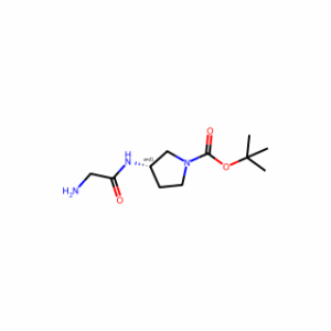 tert-Butyl 3-(2-aminoacetamido)pyrrolidine-1-carboxylate