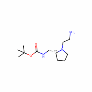 tert-Butyl ((1-(2-aminoethyl)pyrrolidin-2-yl)methyl)carbamate