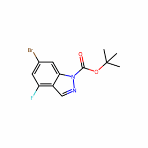 tert-Butyl 6-bromo-4-fluoro-1H-indazole-1-carboxylate