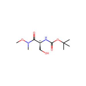 (S)-tert-Butyl (3-hydroxy-1-(methoxy(methyl)amino)-1-oxopropan-2-yl)carbamate
