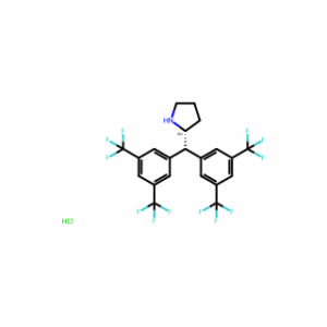 (R)-2-{Bis[3,5-bis(trifluoromethyl)phenyl]methyl}pyrrolidine hydrochloride