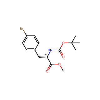 (R)-Methyl 3-(4-bromophenyl)-2-((tert-butoxycarbonyl)amino)propanoate