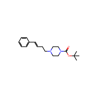 (E)-tert-Butyl 4-(4-phenylbut-3-en-1-yl)piperazine-1-carboxylate
