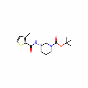 tert-Butyl 3-(3-methylthiophene-2-carboxamido)piperidine-1-carboxylate