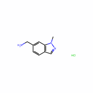 (1-methyl-1H-indazol-6-yl)methanamine HCL