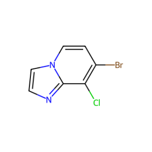 Imidazo[1,2-a]pyridine, 7-bromo-8-chloro-