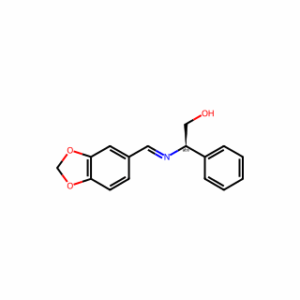 (R,E)-2-((BENZO[D][1,3]DIOXOL-5-YLMETHYLENE)AMINO)-2-PHENYLETHANOL