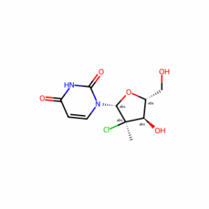 (2′R)-2′-Chloro-2′-deoxy-2′-methyluridine