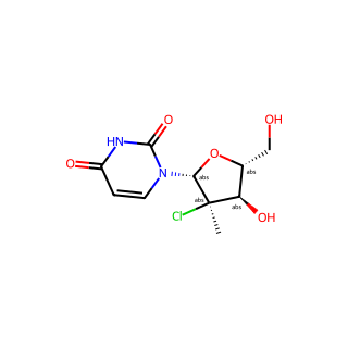 (2′R)-2′-Chloro-2′-deoxy-2′-methyluridine