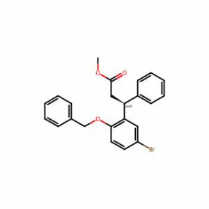 Methyl 3-(2-(benzyloxy)-5-bromophenyl)-3-phenylpropanoate