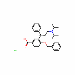 (R)-4-(benzyloxy)-3-(3-(diisopropylamino)-1-phenylpropyl)benzoic acid hydrochloride