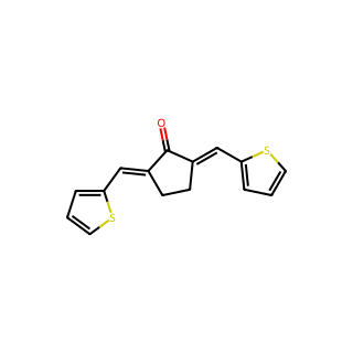 (2E,5E)-2,5-Bis(thiophen-2-ylmethylene)cyclopentan-1-one