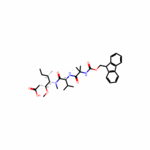(9S,11S,12R)-11-((S)-sec-butyl)-1-(9H-fluoren-9-yl)-9-isopropyl-12-methoxy-5,5,10-trimethyl-3,6,8-trioxo-2-oxa-4,7,10-triazatetradecan-14-oic acid