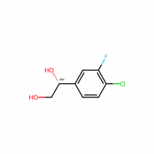 (R)-1-(4-Chloro-3-fluorophenyl)ethane-1,2-diol