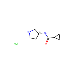 (R)-N-(Pyrrolidin-3-Yl)Cyclopropanecarboxamide Hydrochloride