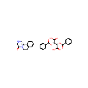 (S)-2,3,6,7-tetrahydro-1H-pyrazino[2,1-a]isoquinolin-4(11bH)-one (2S,3S)-2,3-bis(benzoyloxy)succinate