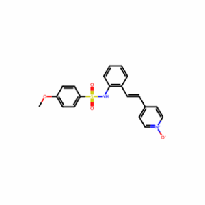 (E)-4-(2-((4-Methoxyphenyl)sulfonamido)styryl)pyridine 1-oxide