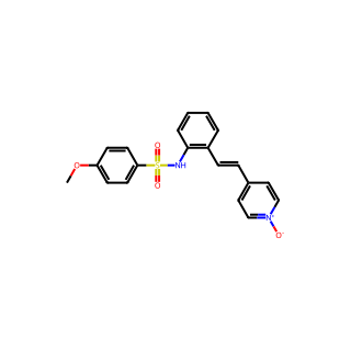(E)-4-(2-((4-Methoxyphenyl)sulfonamido)styryl)pyridine 1-oxide