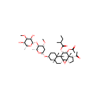(1R,3aR,4aS,6aS,8S,10aS,10bS,11S,12S,12aS)-12-acetoxy-1-acetyl-8-(((2R,4R,5R,6R)-5-(((2S,3R,4R,5R,6R)-3,5-dihydroxy-4-methoxy-6-methyltetrahydro-2H-pyran-2-yl)oxy)-4-methoxy-6-methyltetrahydro-2H-pyran-2-yl)oxy)-10a,12a-dimethyltetradecahydro-1H-cyclopent