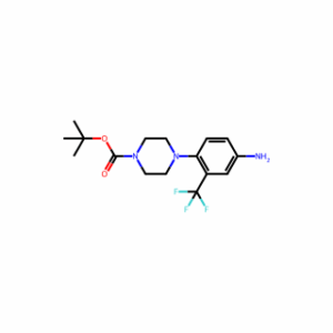 tert-Butyl 4-(4-amino-2-(trifluoromethyl)phenyl)piperazine-1-carboxylate