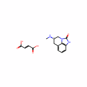 (5R)-5,6-Dihydro-5-(methylamino)-4H-imidazo[4,5,1-ij]quinolin-2(1H)-one (2Z)-2-butenedioate (1:1)