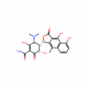 (3S,4S,5S)-4-((R)-4,5-Dihydroxy-9-methyl-3-oxo-1,3-dihydronaphtho[2,3-c]furan-1-yl)-3-(dimethylamino)-2,5-dihydroxy-6-oxocyclohex-1-enecarboxamide