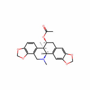 (5bR,6S,12bR)-5b,13-Dimethyl-5b,6,7,12b,13,14-hexahydro-[1,3]dioxolo[4′,5′:4,5]benzo[1,2-c][1,3]dioxolo[4,5-i]phenanthridin-6-yl acetate