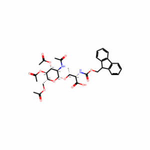 (2S,3R)-2-((((9H-Fluoren-9-yl)methoxy)carbonyl)amino)-3-(((2R,3R,4R,5S,6R)-3-acetamido-4,5-diacetoxy-6-(acetoxymethyl)tetrahydro-2H-pyran-2-yl)oxy)butanoic acid