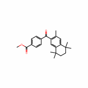 METHYL 4-[(5,6,7,8-TETRAHYDRO-3,5,5,8,8-PENTAMETHYL-2-NAPHTHALENYL)CARBONYL]BENZOATE