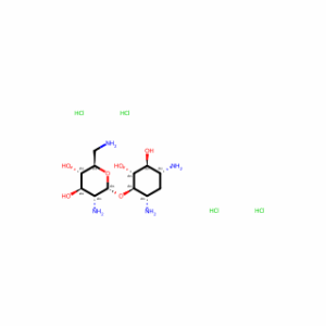 (2R,3S,4R,5R,6R)-5-Amino-2-(aminomethyl)-6-{[(1R,2R,3S,4R,6S)-4,6-diamino-2,3-dihydroxycyclohexyl]oxy}oxane-3,4-diol tetrahydrochloride
