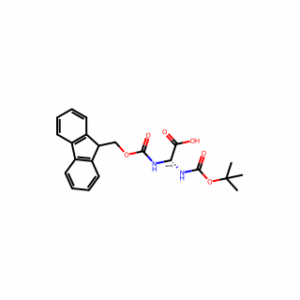 2-(9H-Fluoren-9-ylmethoxycarbonylamino)-2-[(2-methylpropan-2-yl)oxycarbonylamino]acetic acid